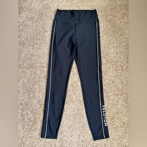 Peloton Charcoal High Rise Performance Leggings Size Large